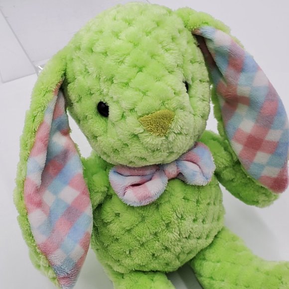 Kellytoy Soft Plush Textured Bunny - Picture 1 of 13